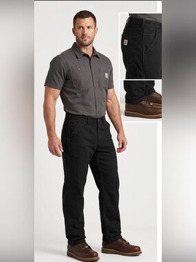Carhartt Black Work Pocket Pants size 34/30